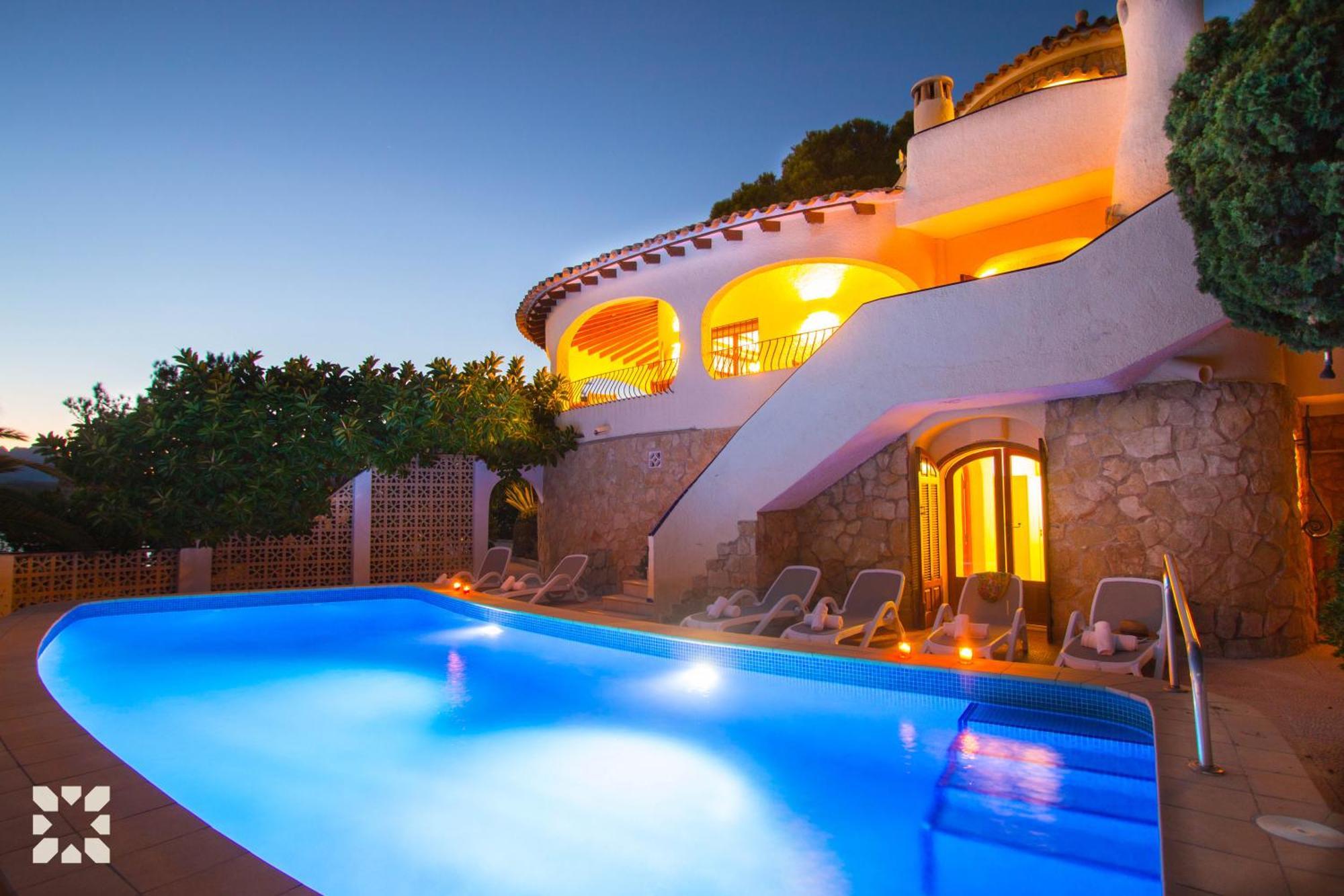 Villa Dauphin By Abahana Villas Moraira Exteriér fotografie